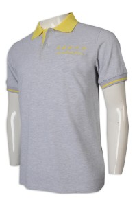 P1148 Custom-made short-sleeved Polo shirt Contrast collar Polo shirt garment factory